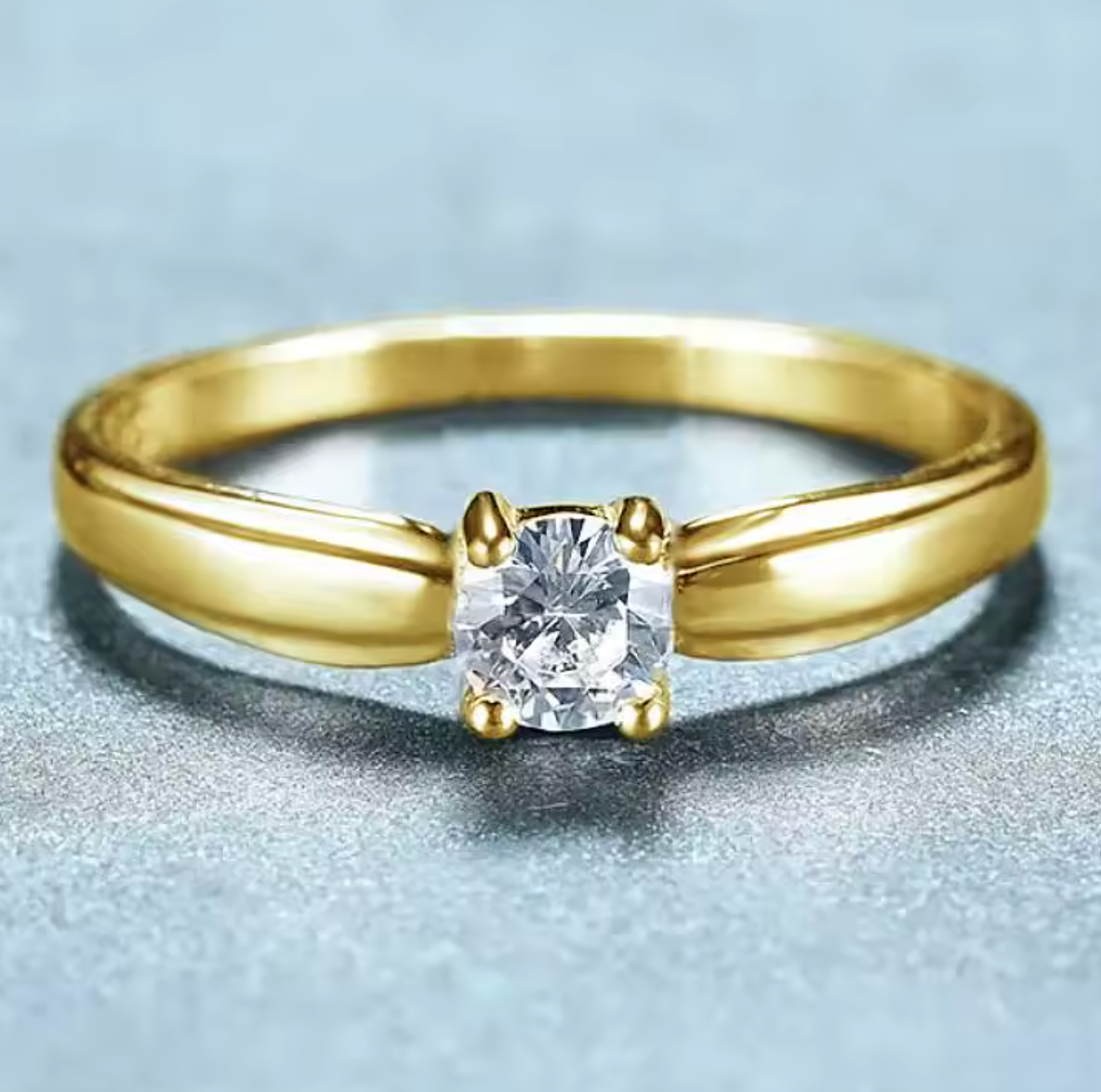 Huitan Simple Style Women’s Ring