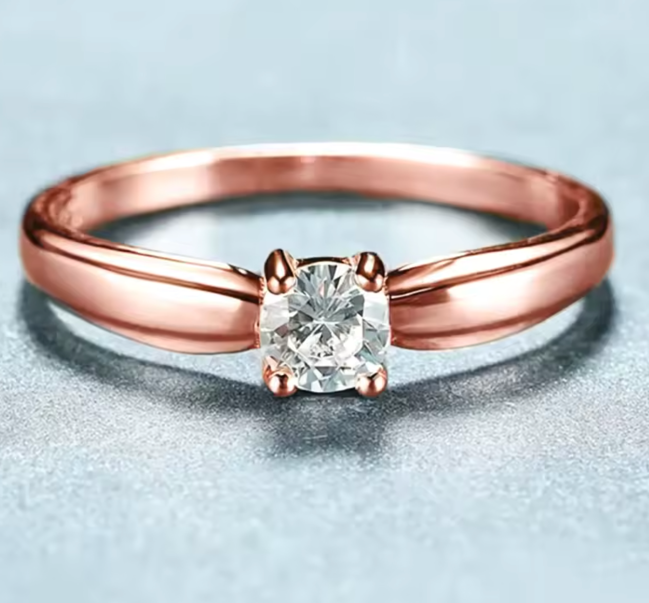 Huitan Simple Style Women’s Ring